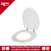 Imagen de Tapa inodoro universal redonda blanca DMC
