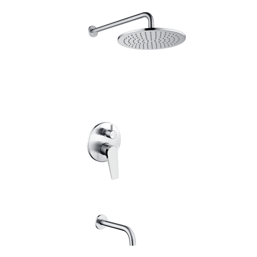 Imagen de Bañera embutir mono. cromo chronos FIMETA