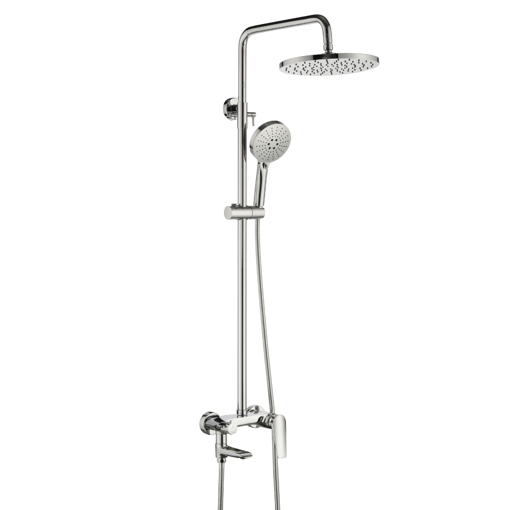 Imagen de Barral ducha exterior mono. cromo chronos FIMETA