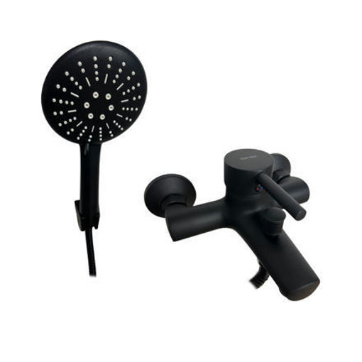 Imagen de Bañera exterior monoc. 40mm milano negro mate DMC