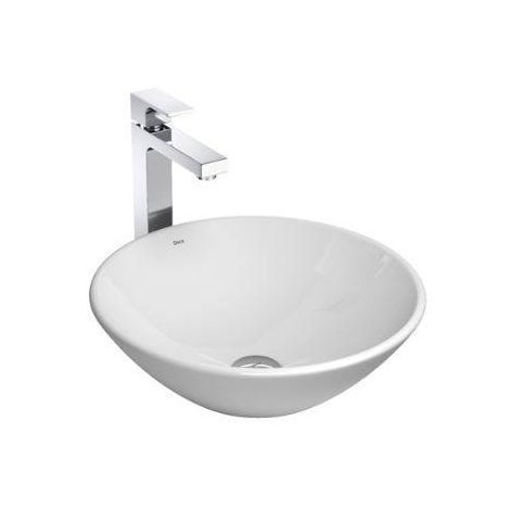 Imagen de Lavatorio de apoyo redondo 400 blanco DECA