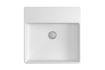 Imagen de Lavatorio de semi encastre cuadrado 41x41 blanco DECA