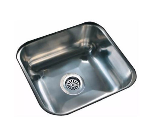 Imagen de Pileta simple 37X34X15 acero 304 JOHNSON