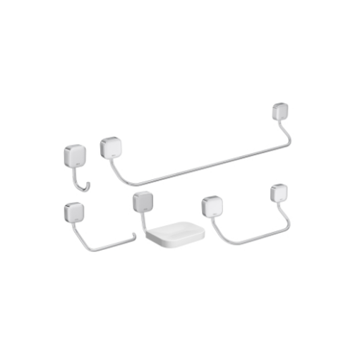 Imagen de Juego accesorios 5piezas pix bronce cromado DECA