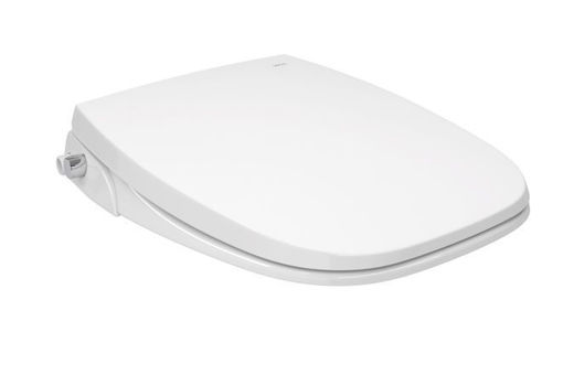 Imagen de Tapa inodoro tipo bidé plástica c/luz nocturna Flex blanca DECA