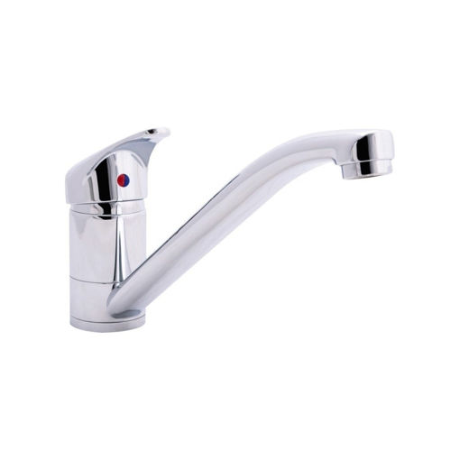 Imagen de GRIFO COCINA MESA SALIDA HORIZONTAL MONOC.40mm CROMO  VALENCIA DMC