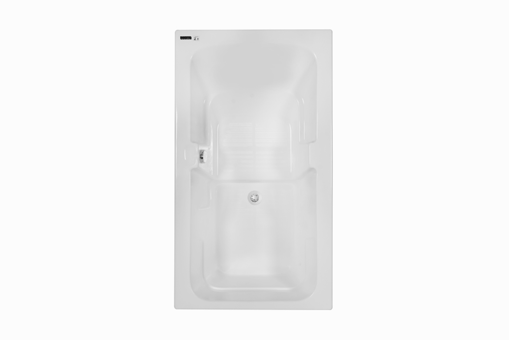 Imagen de Bañera clasica 1.20x0.80x0.44 fibra de vidrio blanca Box ASTRA