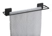 Imagen de Toallero barra doble 45cm adhesivo negro mate FUTURE