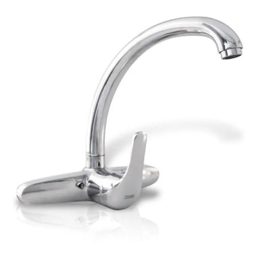 Imagen de GRIFO COCINA MESA PICO ALTO MONOC.40mm CROMO  VALENCIA DMC