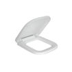 Imagen de TAPA INODORO PLASTICA SLOW CLOSE BLANCA QUADRA DECA