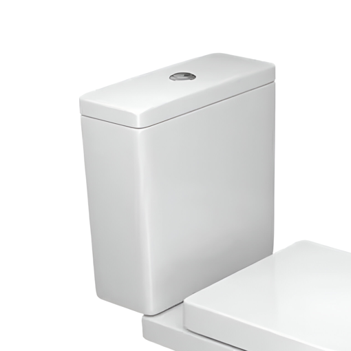 Imagen de Cisterna quadra/axis dual flux blanco DECA