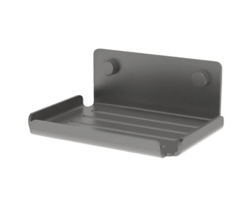 Imagen de Jabonera simple grafito Ispirazione FUTURE