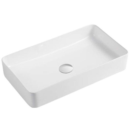 Imagen de Lavatorio apoyo rectangular 61x34,5x11 blanco DMC