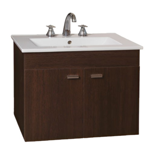 Imagen de Mueble AMUBE colgar Niza wengue con mesada AMUBE