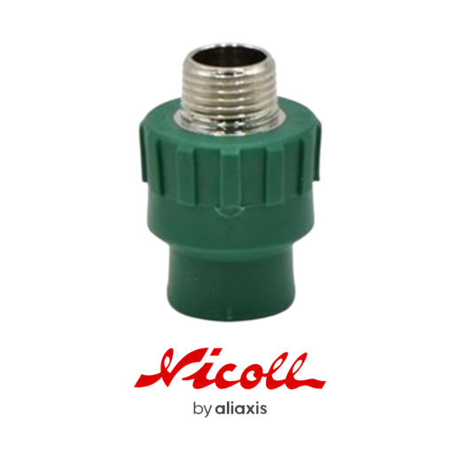 Imagen de Tubo Rosca Macho NICOLL FUSION (VER OPCIONES)▼