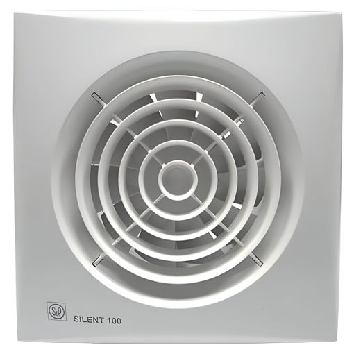 Imagen de Extractor silent 100CZ vidrio/pared SOLER Y PALAU