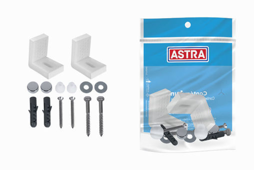 Imagen de TORNILLOS P/ASIENTO P/INODORO ELEVADO ASTRA