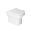 Imagen de Inodoro corto axis blanco DECA