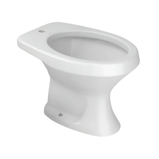 Imagen de Bidet 1 perforación ravena blanco DECA
