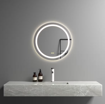 Imagen de ESPEJO REDONDO 60cm C/LUZ LED FRONTAL Y DESEMPAÑADOR DMC