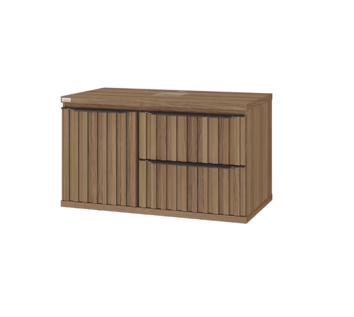 Imagen de MUEBLE COLGAR VANITORY 78cm S/BACHA CECILIA NOGAL FABRIBAM