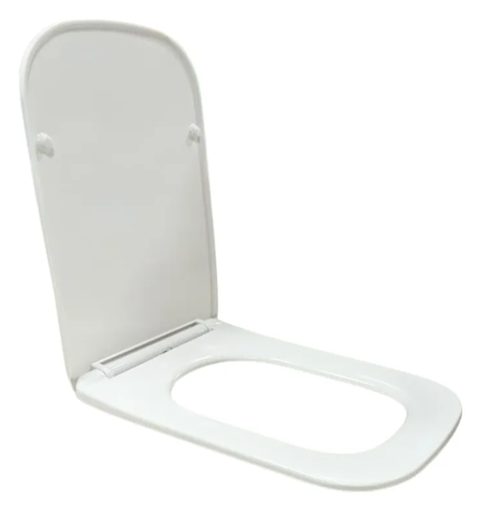 Imagen de TAPA INODORO PLASTICA SLOW CLOSE MONTANO BLANCO DMC